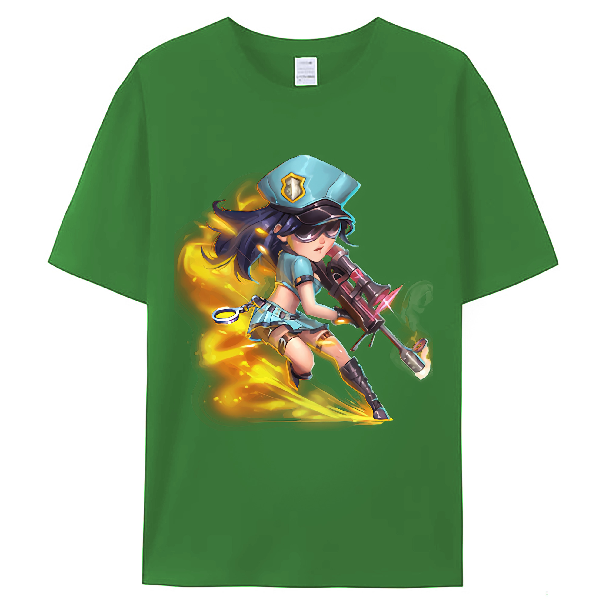 （画像用） リーグ・オブ・レジェンド League of Legends LOL レディースカジュアルプリントTシャツ（綿100％）